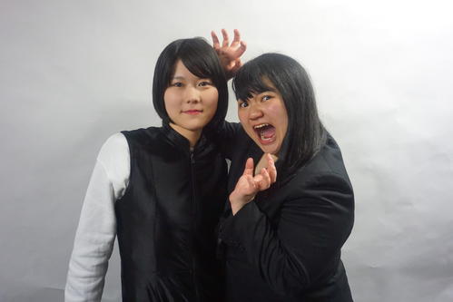 「女芸人NO．1決定戦THE W 2021」ファイナリストのオダウエダ。小田結希（左）植田紫帆