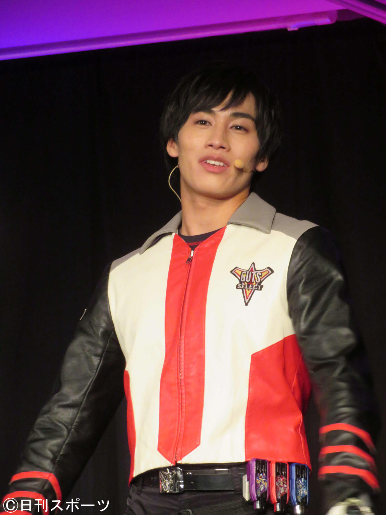 「TSUBURAYA CONVENTION 2021 SPECIAL PROGRAM」に登壇した寺坂頼我（撮影・村上幸将）