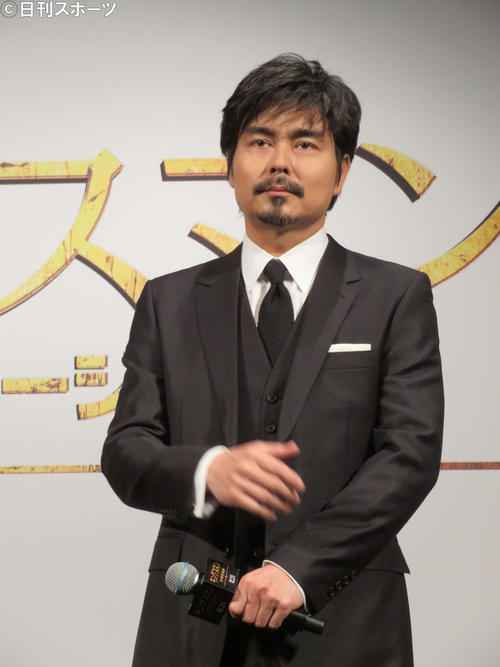 映画「キングスマン:ファースト・エージェント」公開記念イベントに登壇した小澤征悦(撮影・村上幸将)