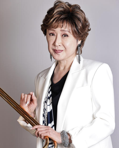 「道路で例えるなら一般道を走っている」と言う小林幸子。「一般道ってとても面白いんですよ。今が1番楽しい」と付け加えた（撮影・中島郁夫）