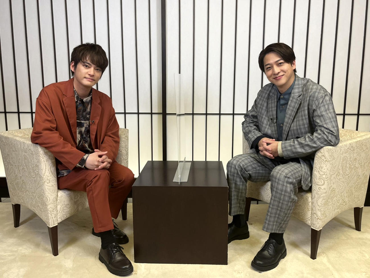 左から中山優馬、寺西拓人（カンテレ提供）