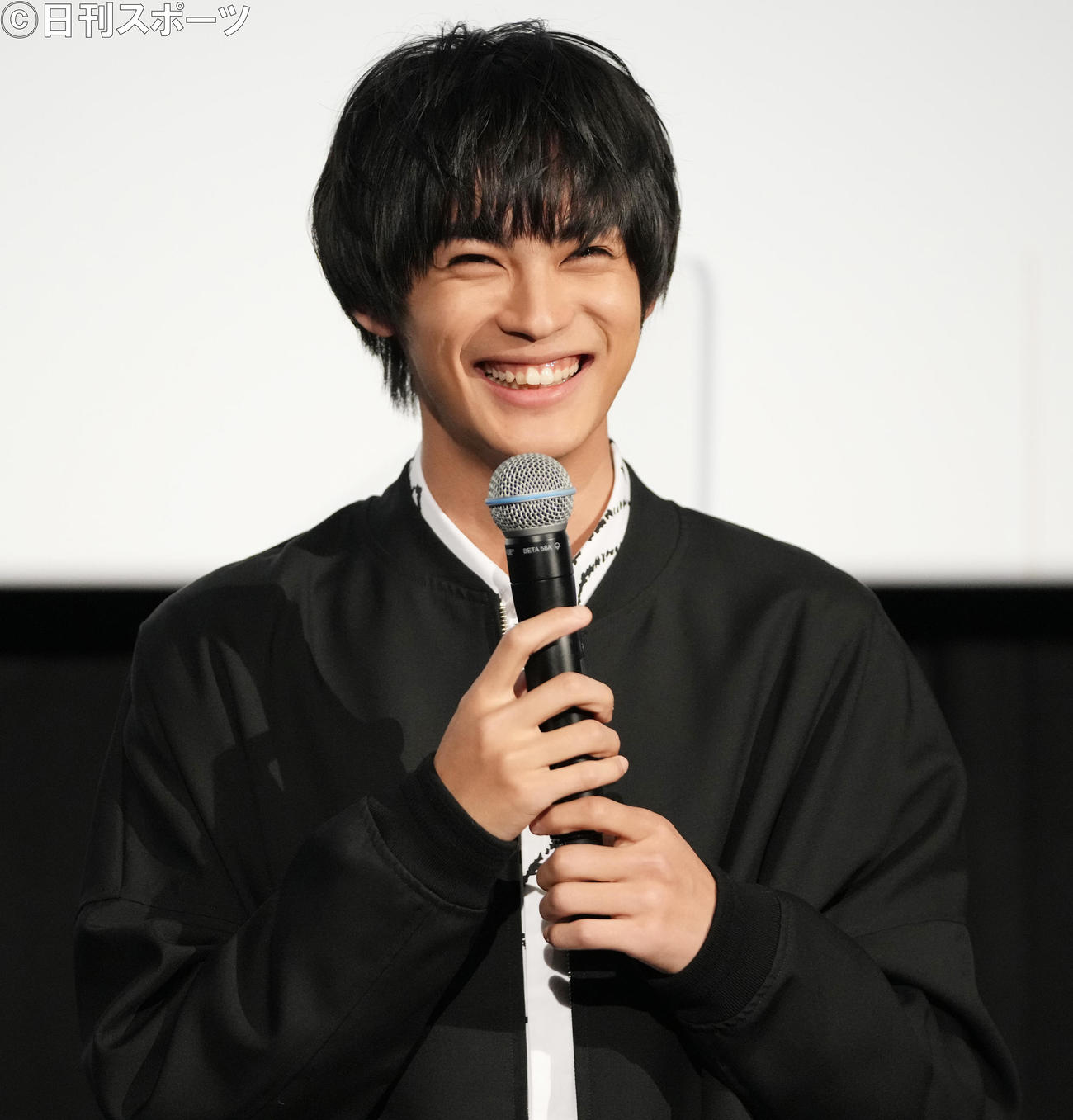 「彼女が好きなものは」公開御礼トークイベントで笑顔の神尾楓珠（撮影・鈴木みどり）