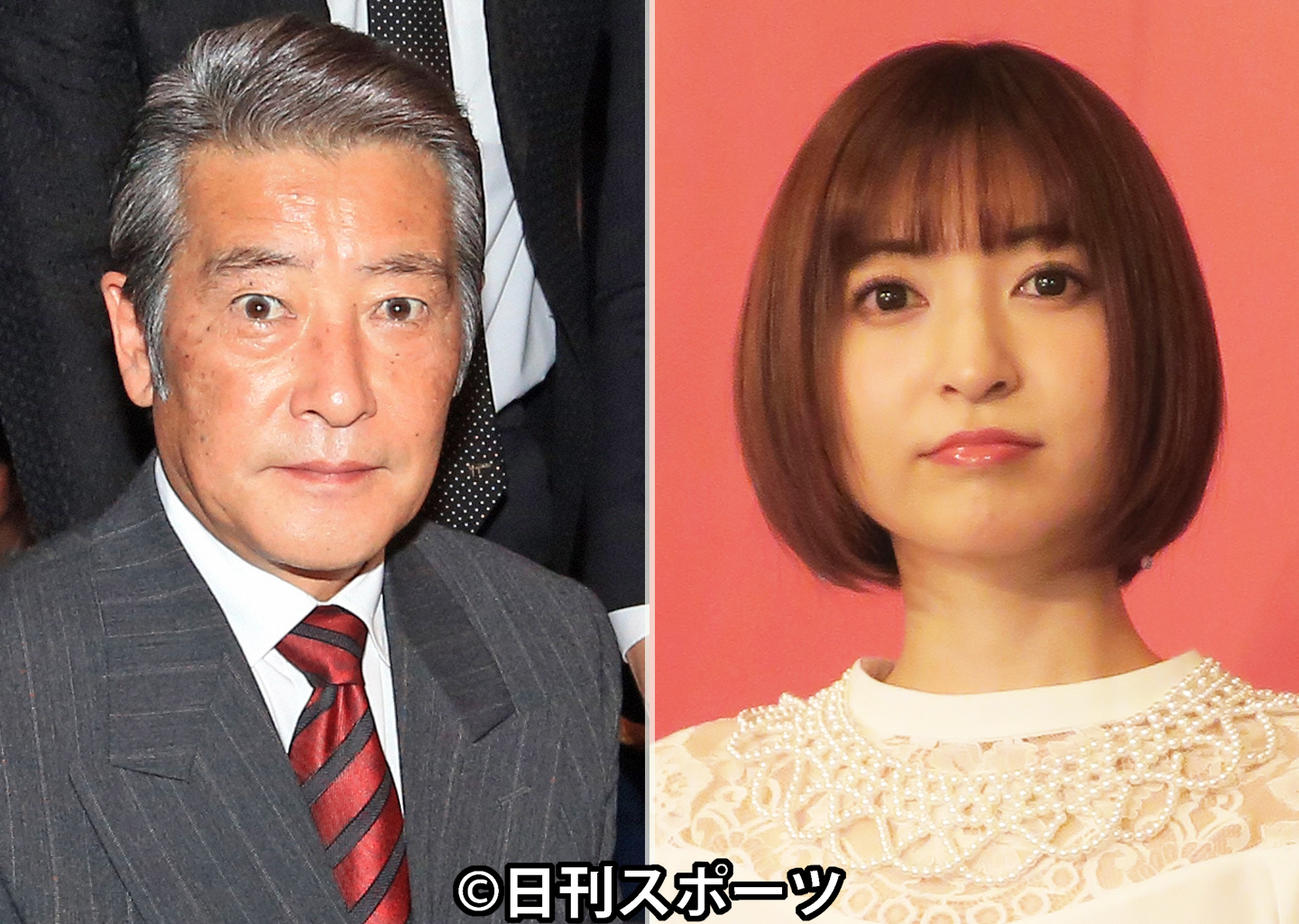 神田正輝（左）と神田沙也加さん