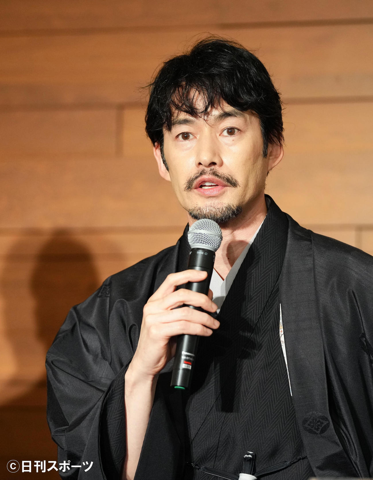収録での思い出を語る竹野内豊（撮影・横山健太）