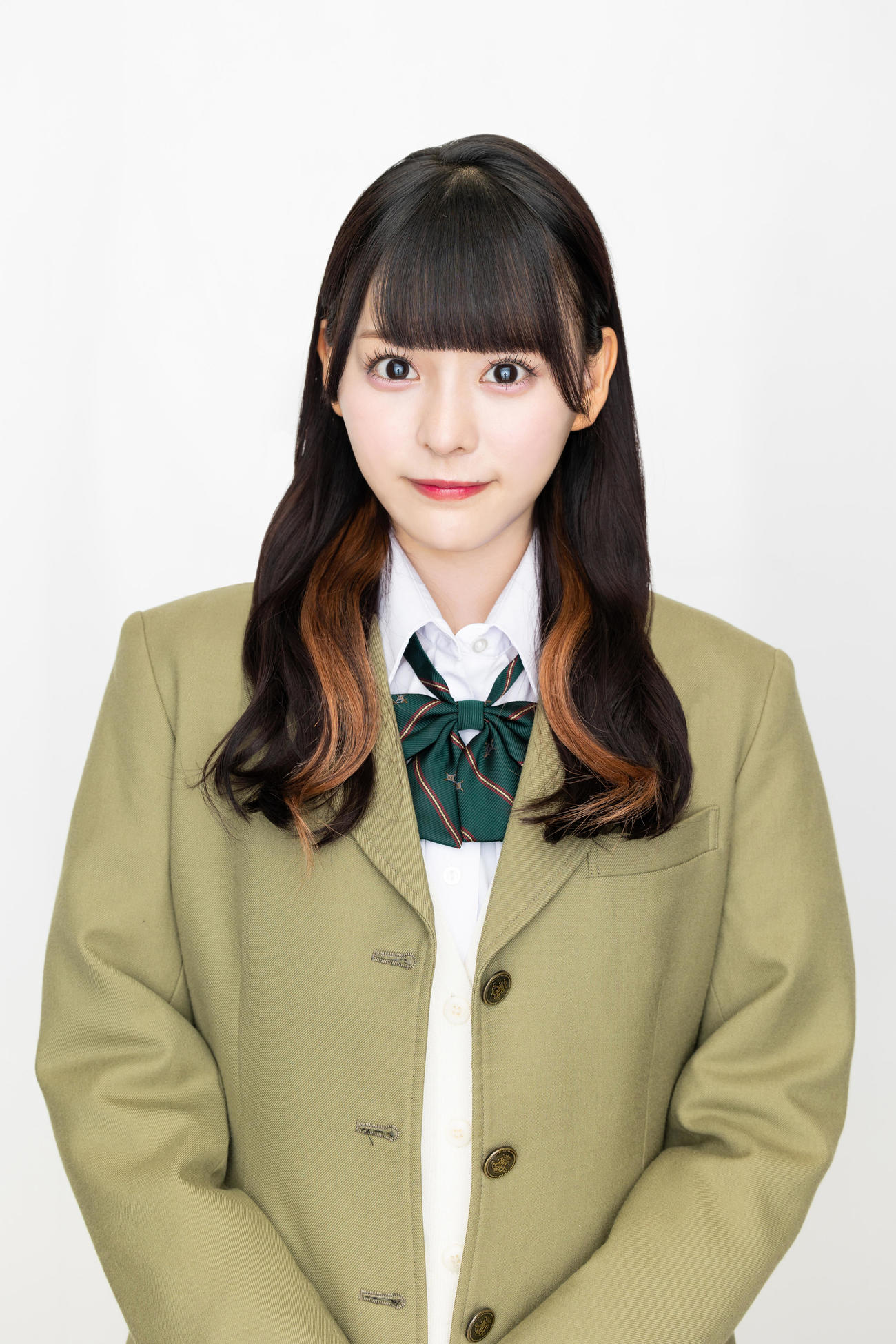 テレビ朝日系新ドラマ「もしも、イケメンだけの高校があったら」で片桐花役を演じる＝LOVE齊藤なぎさ