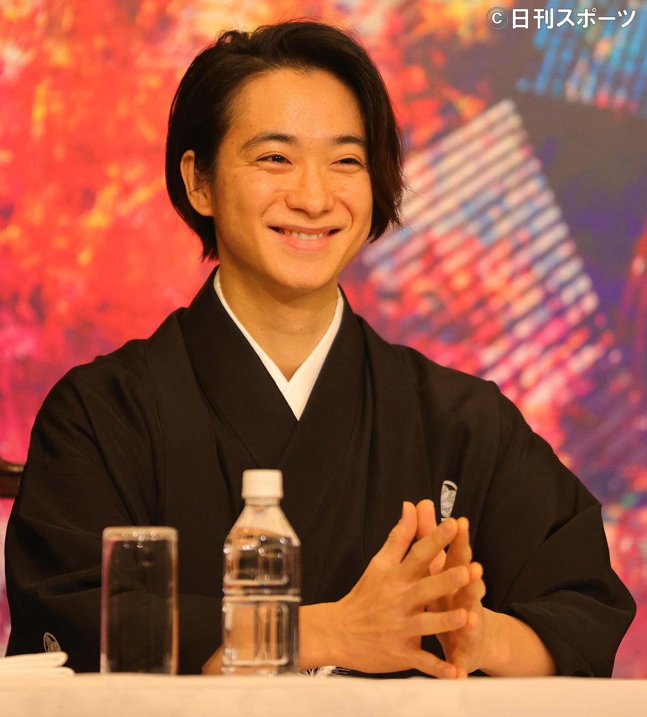 六本木歌舞伎2022の制作発表会見を行ったA．B．C－Z戸塚祥太（撮影・野上伸悟）