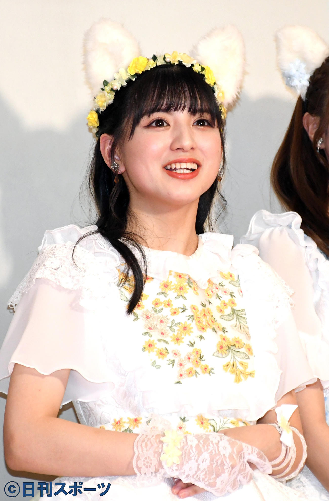 卒業ライブへの思いを語るわーすたの坂元葉月（撮影・大友陽平）