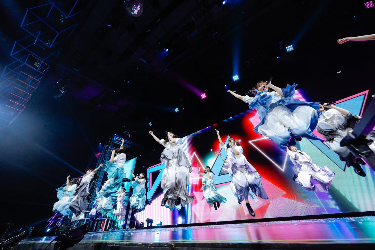 クリスマスライブ「ひなくり2021」を開催した日向坂46
