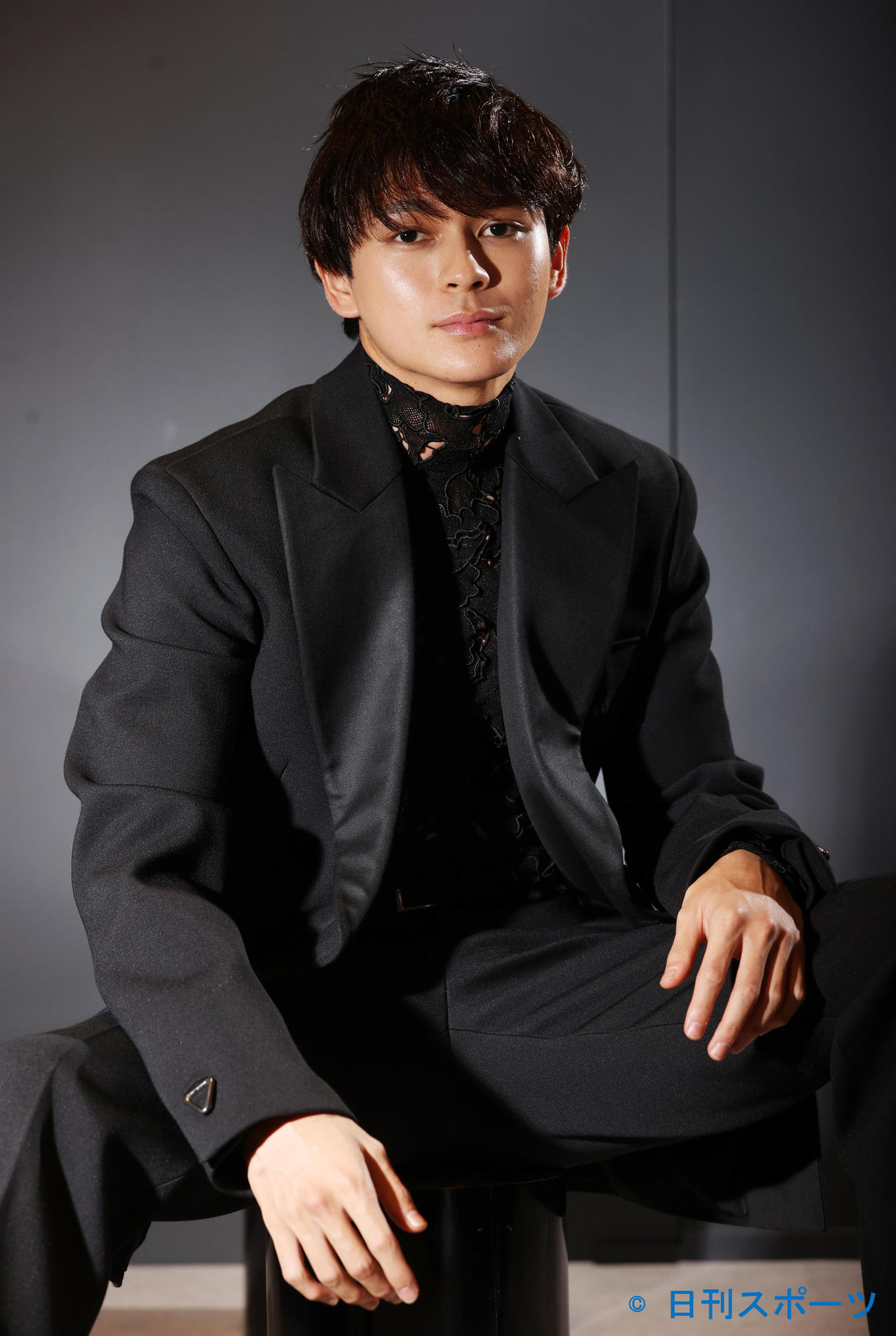 日刊スポーツ映画大賞・石原裕次郎新人賞を受賞した眞栄田郷敦（真栄田郷敦）（撮影・浅見桂子）