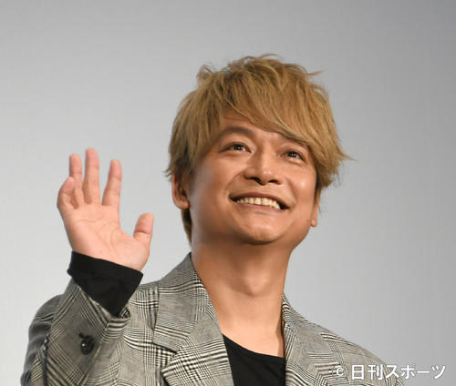 香取慎吾(2019年7月撮影)