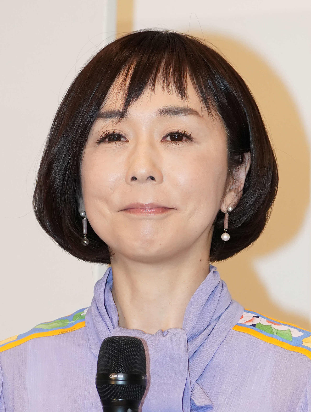 テレビ朝日大下容子アナウンサー（2021年3月撮影）
