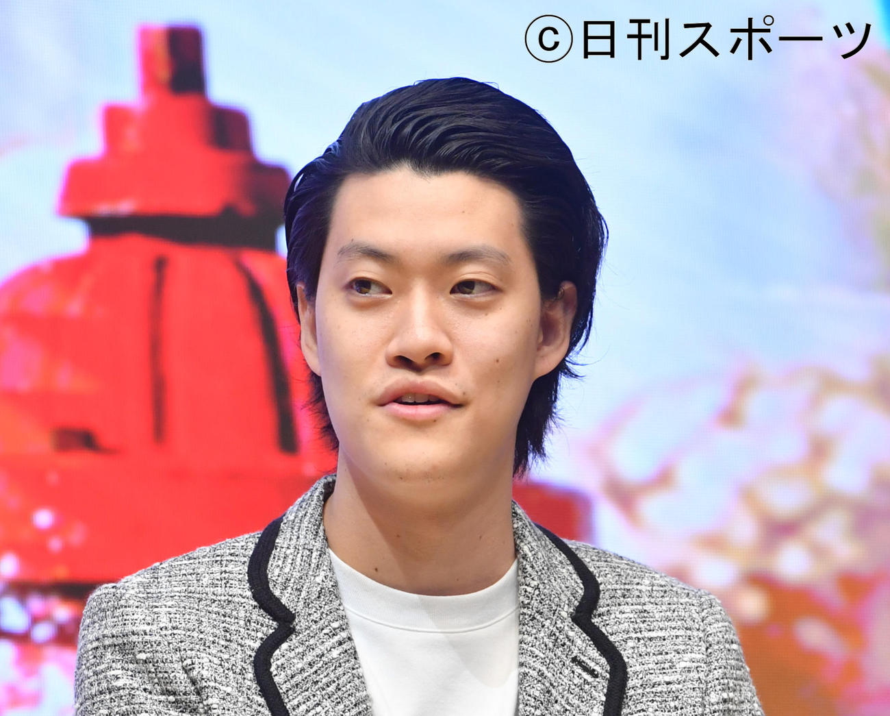 霜降り明星の粗品（21年2月撮影）