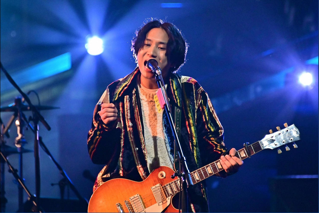最優秀新人賞を受賞したマカロニえんぴつのはっとり（c）TBS