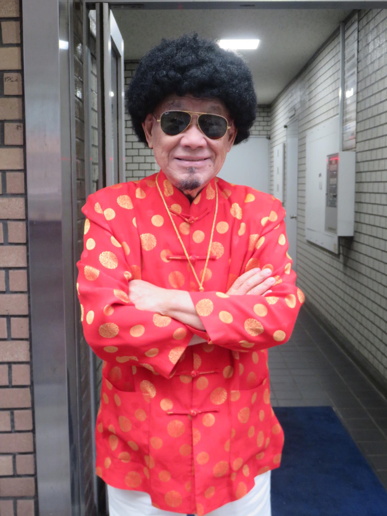 芸歴70年目を迎えた松鶴家千とせ