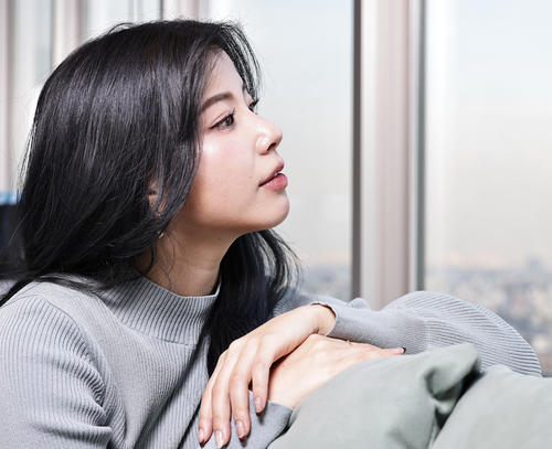 舞台「舞姫~ディーヴァ~」に主演する女優倉田瑠夏