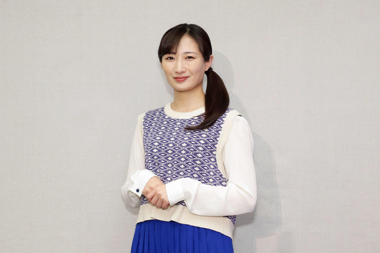 BSテレ東のドラマ「ワカコ酒　Season6」初回放送を前に今年の飛躍を誓う武田梨奈（C）2022「ワカコ酒6」製作委員会