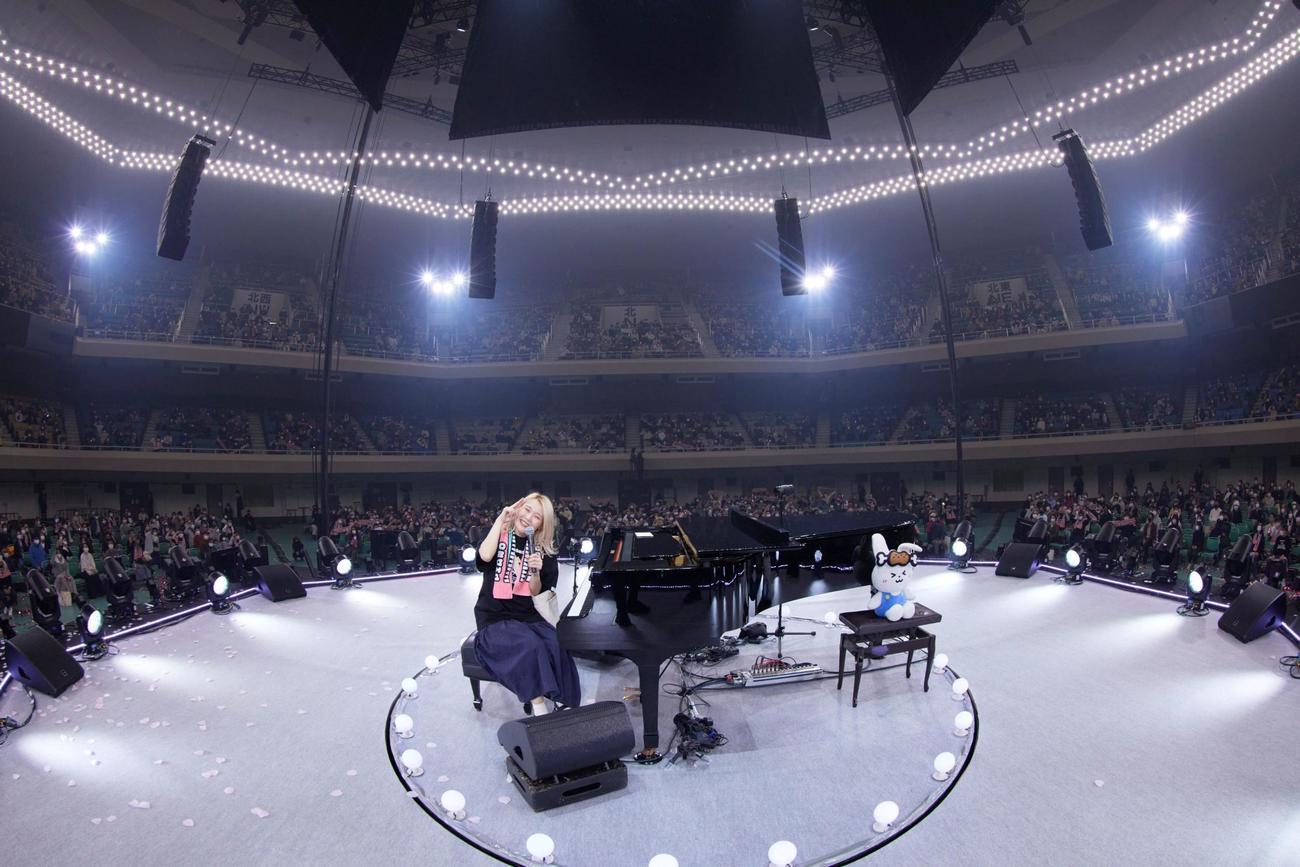 日本武道館公演を行ったハラミちゃん