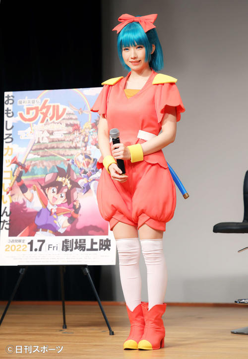 えなこ 魔神英雄伝ワタル ヒミコのコスプレ 誘ってくれた友だち再会を アニメ ゲーム写真ニュース 日刊スポーツ