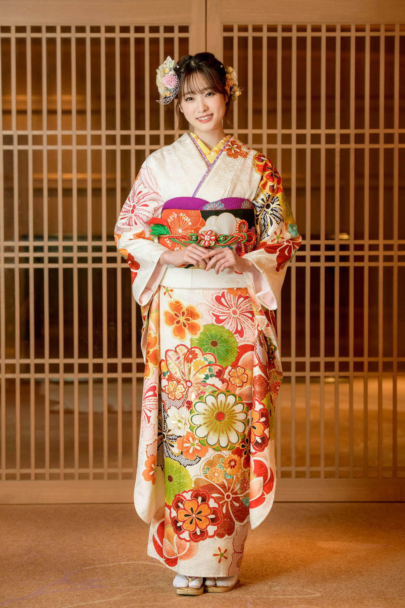 新成人を迎えた高橋ひかる