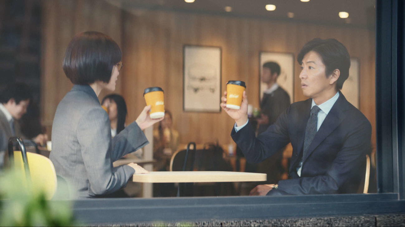 マクドナルド新CMに出演した木村拓哉（右）と前田敦子