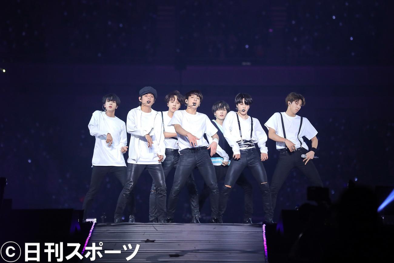 ＢＴＳ（2018年４月19日撮影）