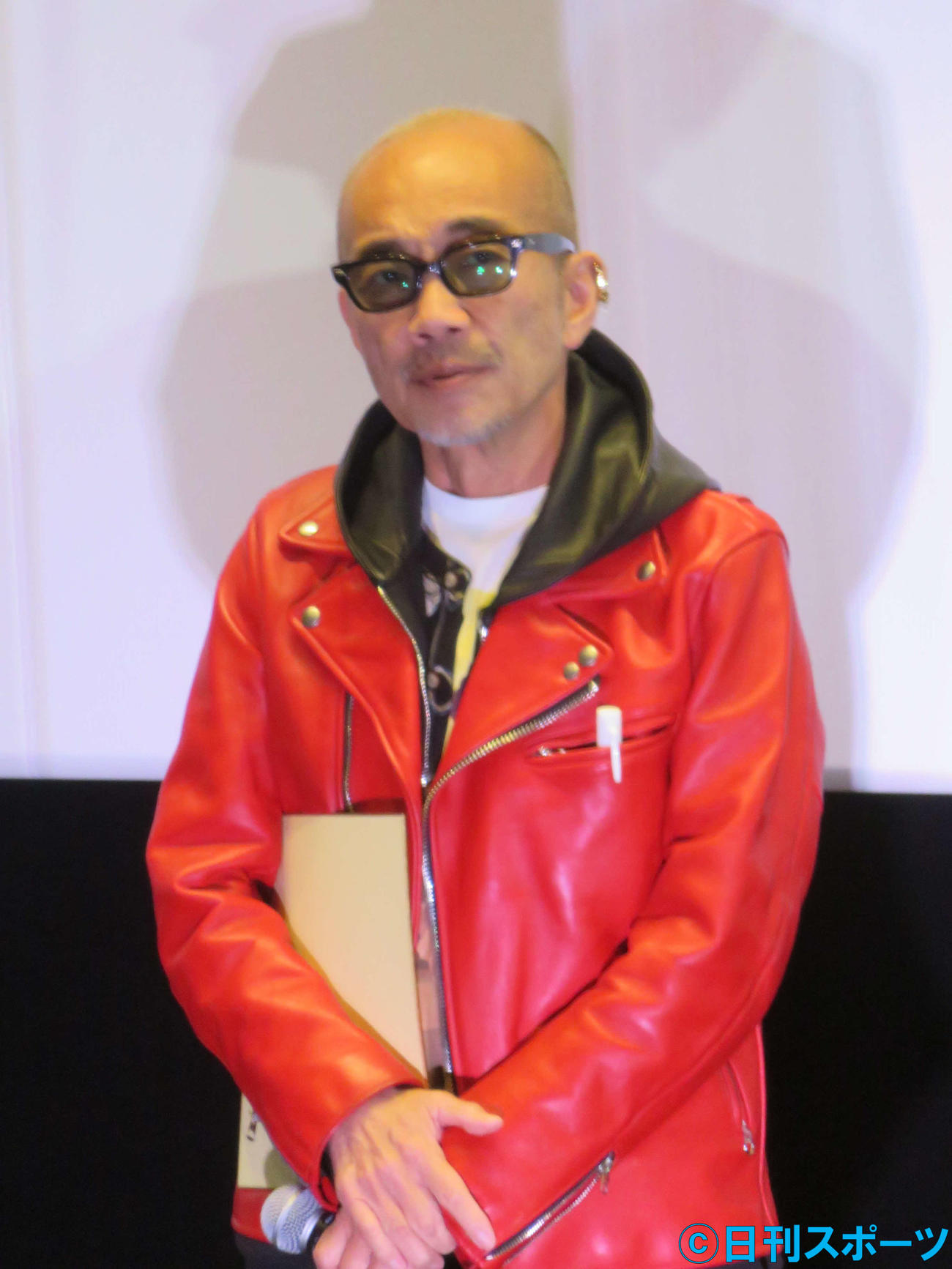 映画「ロード・オブ・ONARI～未来につなぐ想い～」試写会に登壇した竹中直人（撮影・村上幸将）