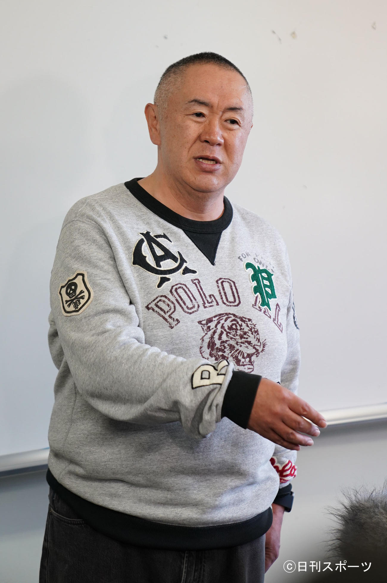 松村邦洋（2020年2月11日撮影）