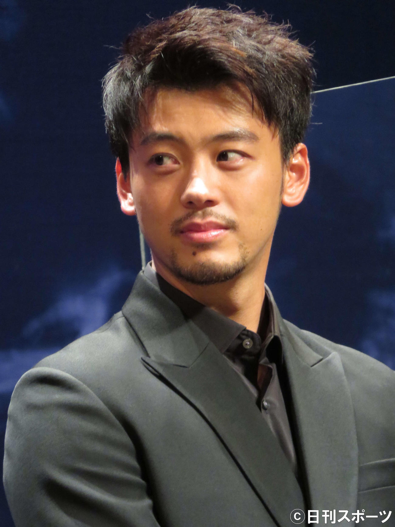 アニメ映画「鹿の王　ユナと約束の旅」の完成披露試写会に登壇した竹内涼真（撮影・三須佳夏）