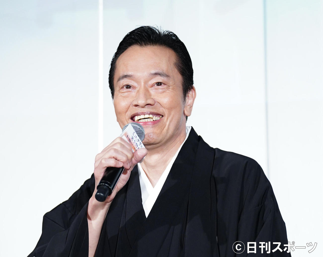 フジ系連続ドラマ「ミステリと言う勿れ」完成披露イベントに出席した遠藤憲一（2022年1月撮影）