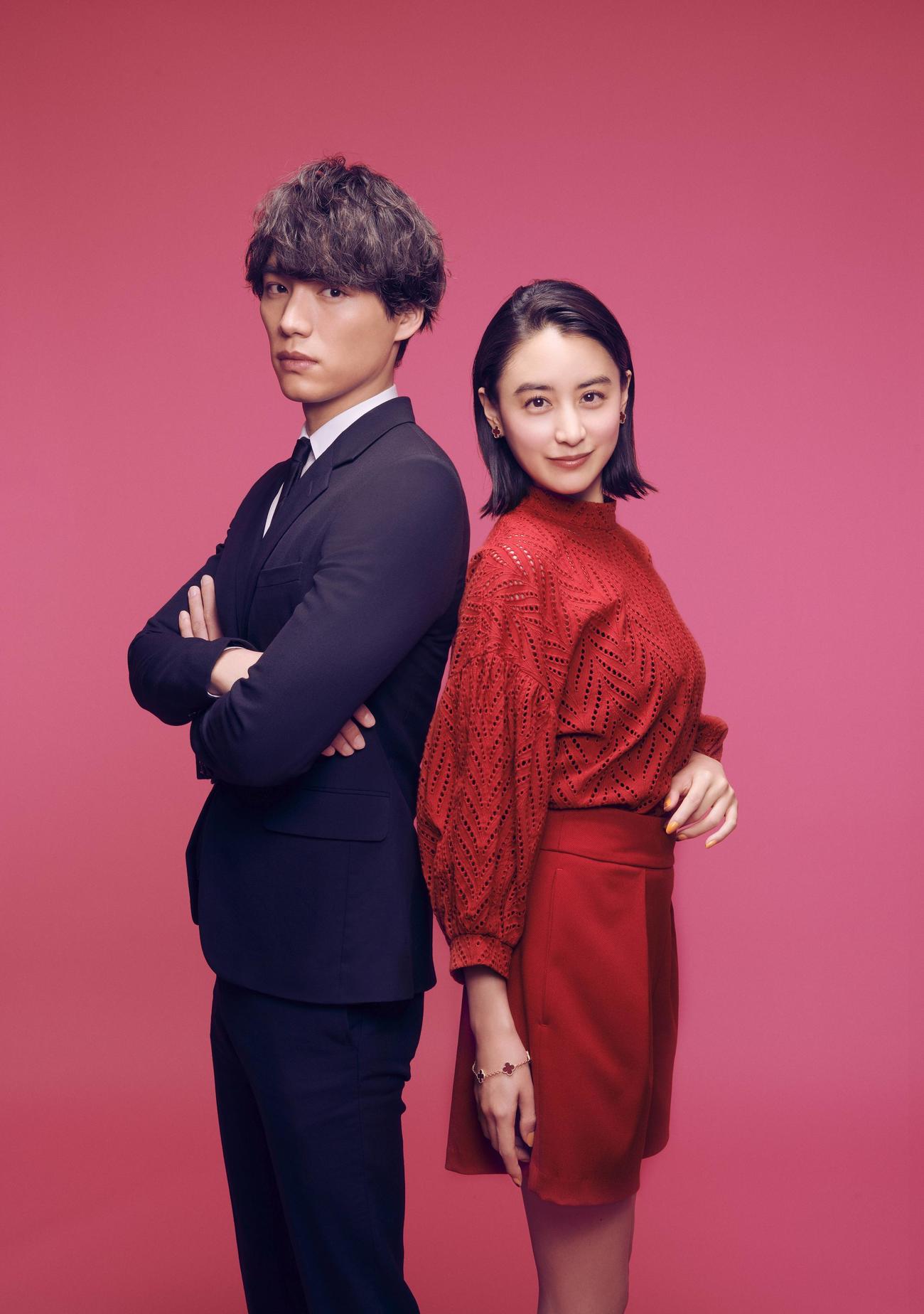 Amazon Prime Videoで2月23日から独占配信されるオリジナルドラマ「星から来たあなた」に主演する福士蒼汰とヒロインを演じる山本美月