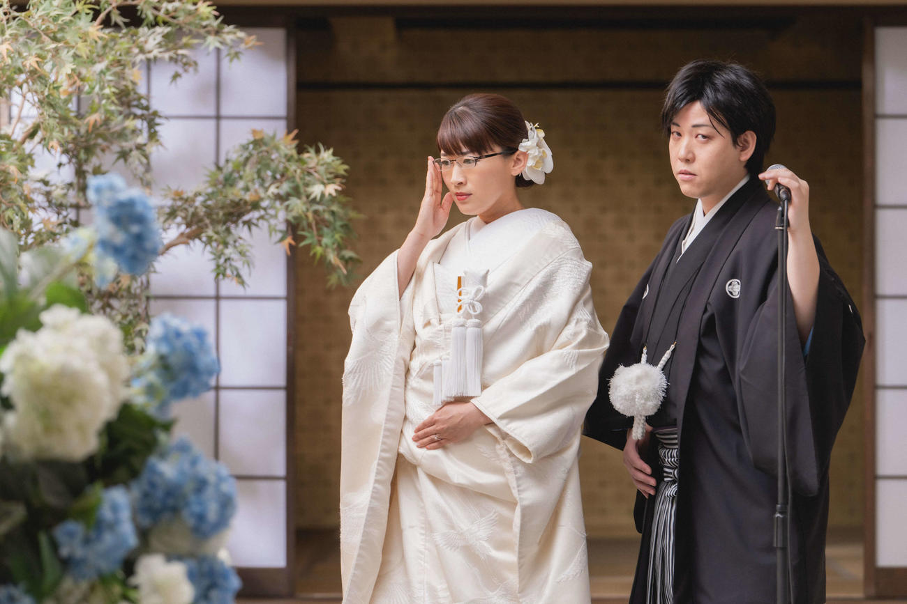 昨年12月に結婚した沙羅（左）とたむたむ