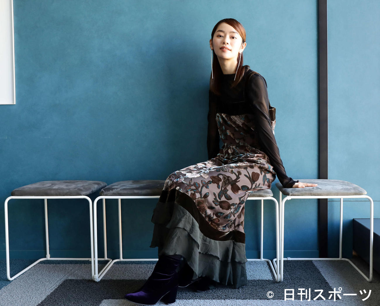 役者として、さらに羽ばたく年にしたいと意気込む「劇団4ドル50セント」の前田悠雅（撮影・浅見桂子）