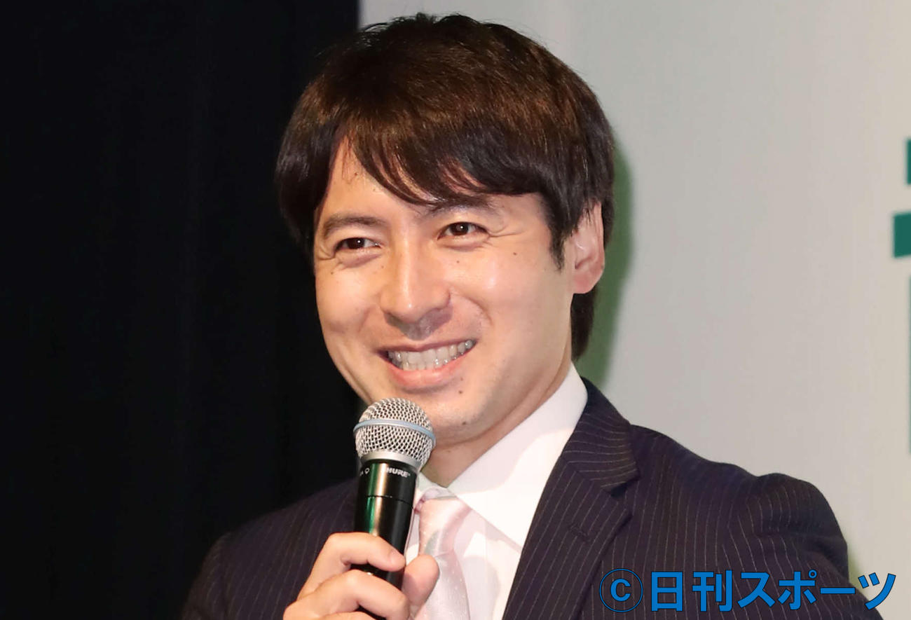日本テレビの桝太一アナ（2021年7月撮影）