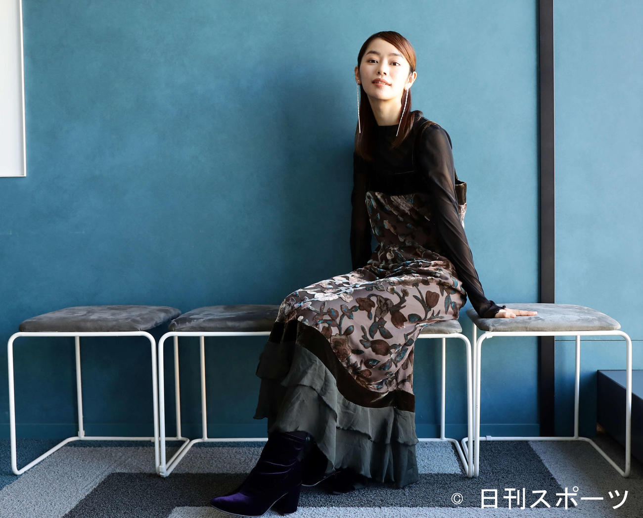 役者として、更に羽ばたく年にしたいと意気込む「劇団4ドル50セント」の前田悠雅（撮影・浅見桂子）