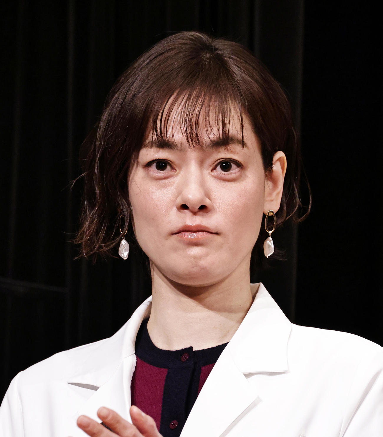 市川実日子（22年1月9日撮影）