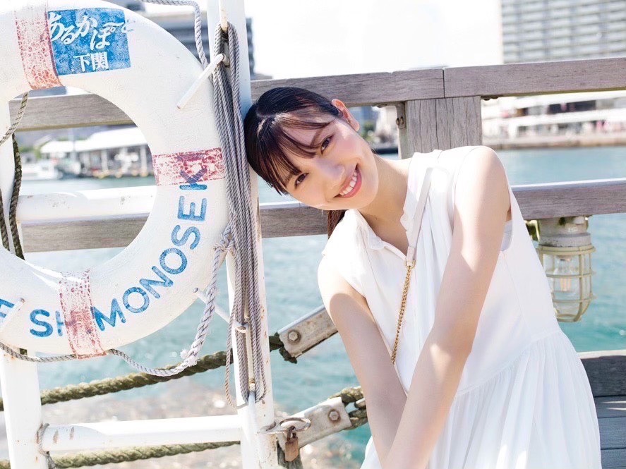 日向坂46河田陽菜ファースト写真集の先行カット　撮影／細居幸次郎