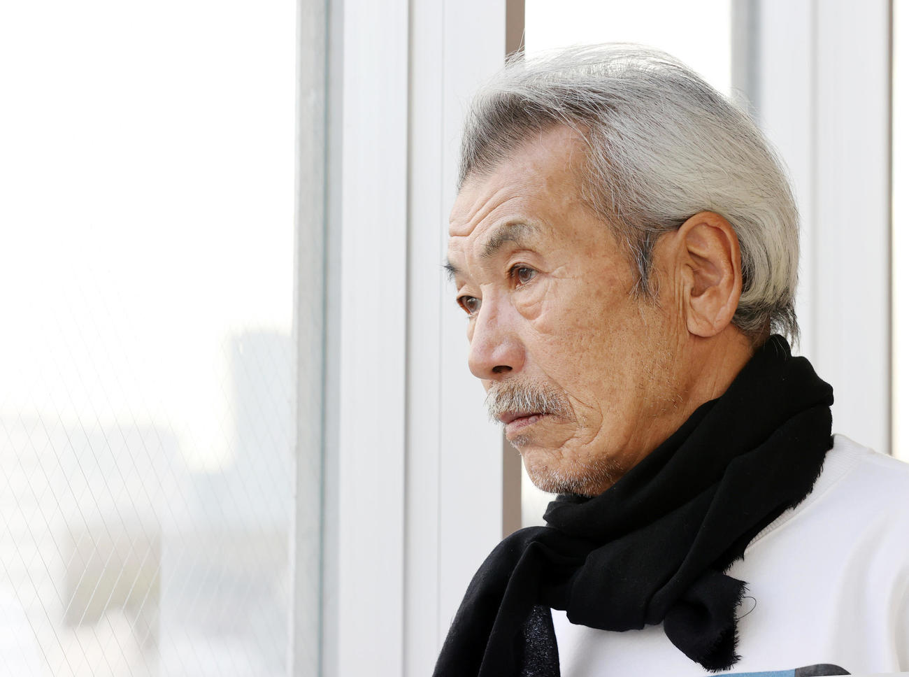 田中泯（撮影・浅見桂子）