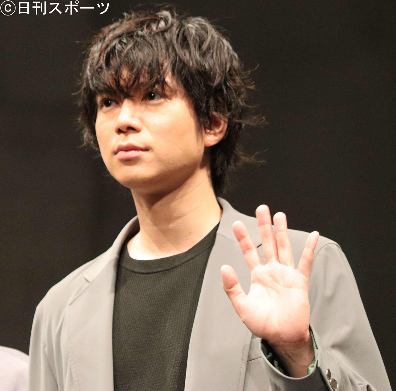 舞台「染、色」の取材会に出席した加藤シゲアキ（2021年5月撮影）