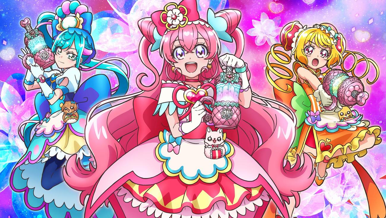 6日からテレビ朝日系で放送がスタートする「デリシャスパーティ♡プリキュア」(C)ABC－A・東映アニメーション