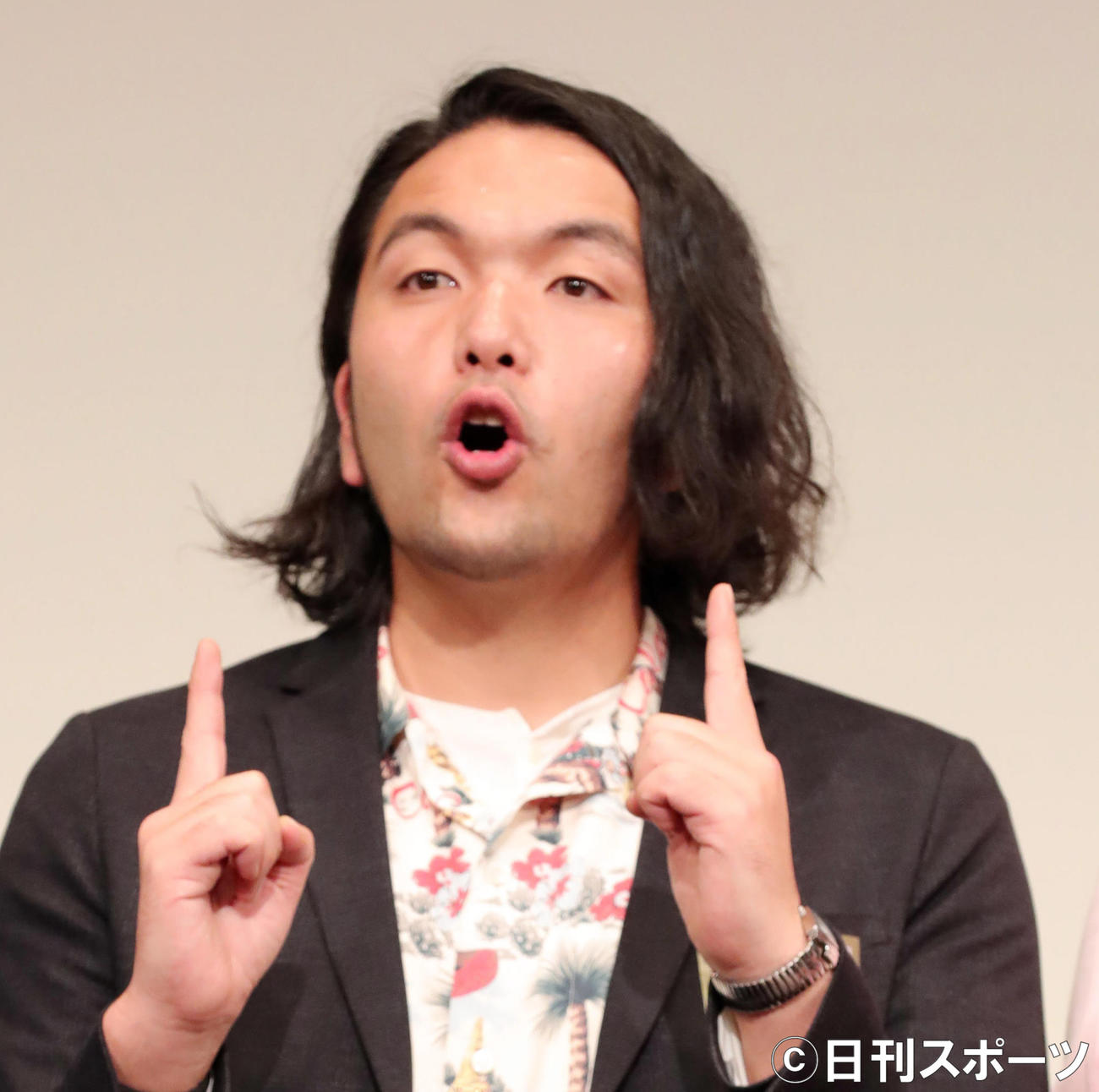 見取り図の盛山晋太郎（2020年12月撮影）