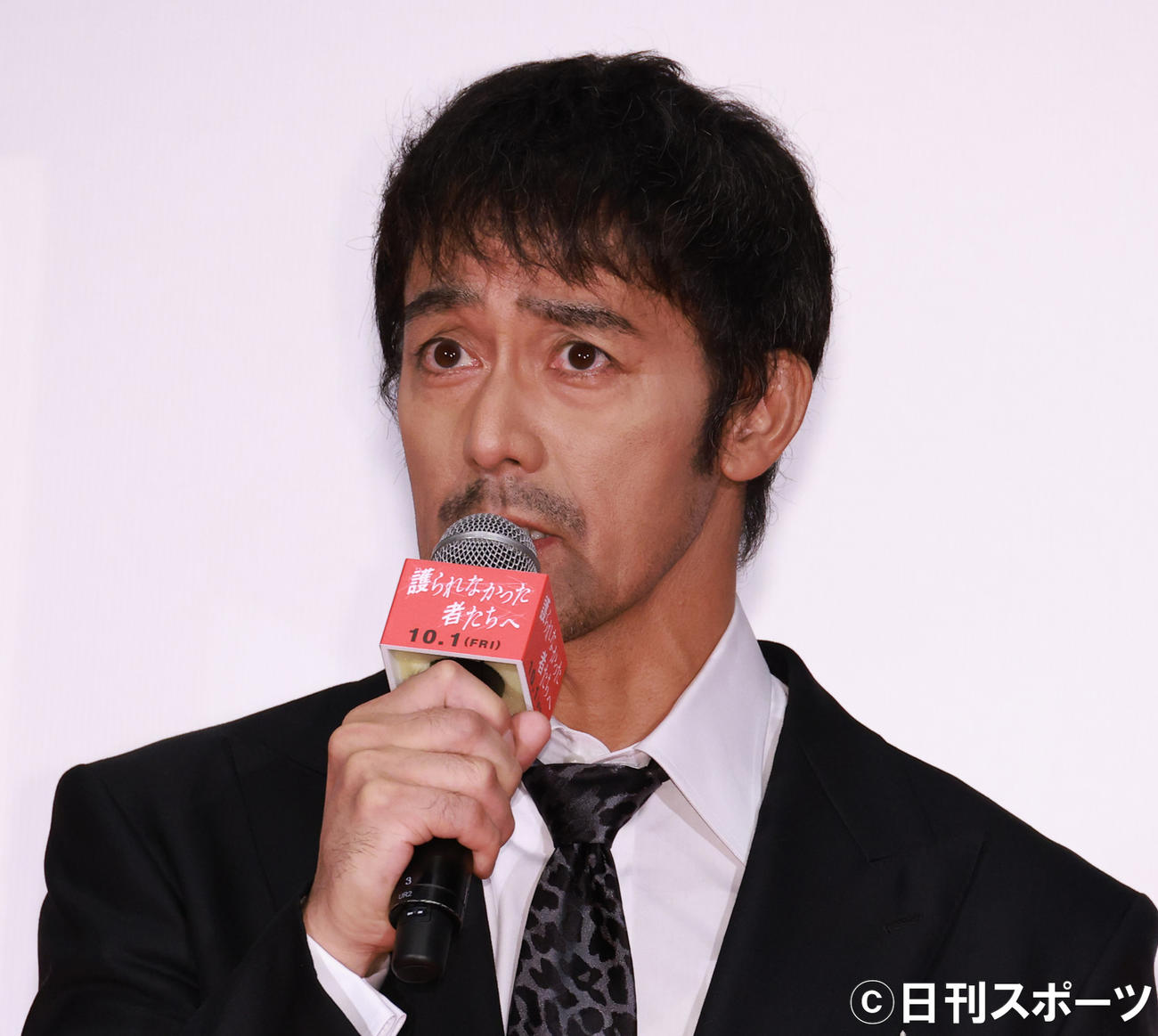 阿部寛（2021年8月撮影）
