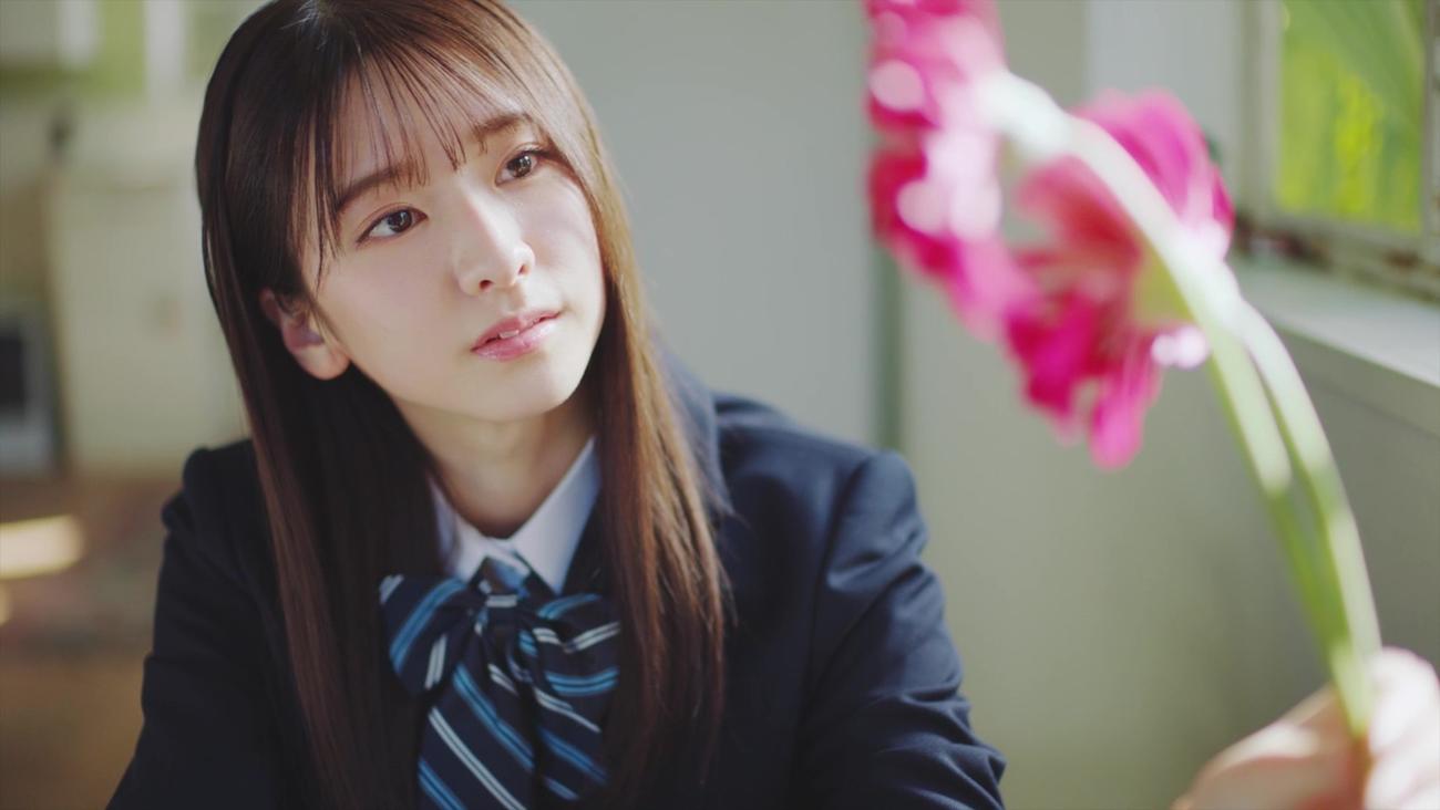 乃木坂46に新加入した5期生の菅原咲月。YouTubeチャンネル「乃木坂配信中」より