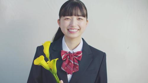乃木坂46に新加入した5期生の五百城茉央。YouTubeチャンネル「乃木坂配信中」より