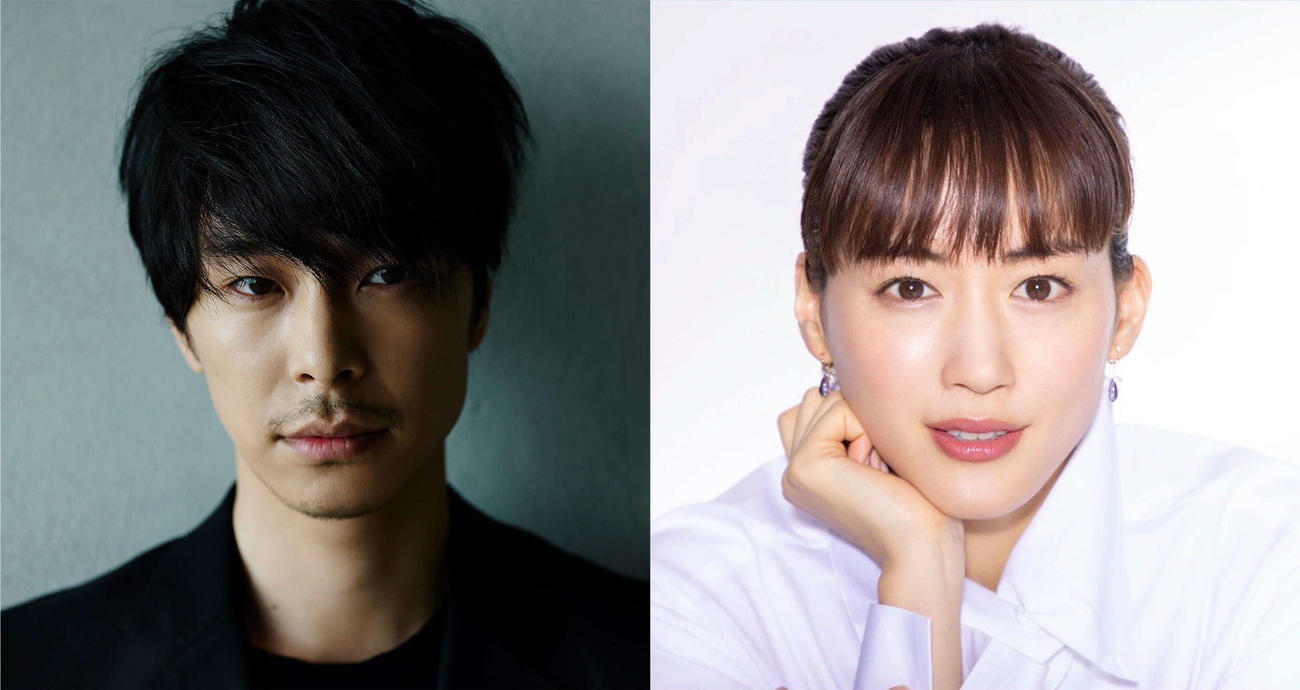 6月公開の「はい、泳げません」で映画初共演する長谷川博己（左）と綾瀬はるか