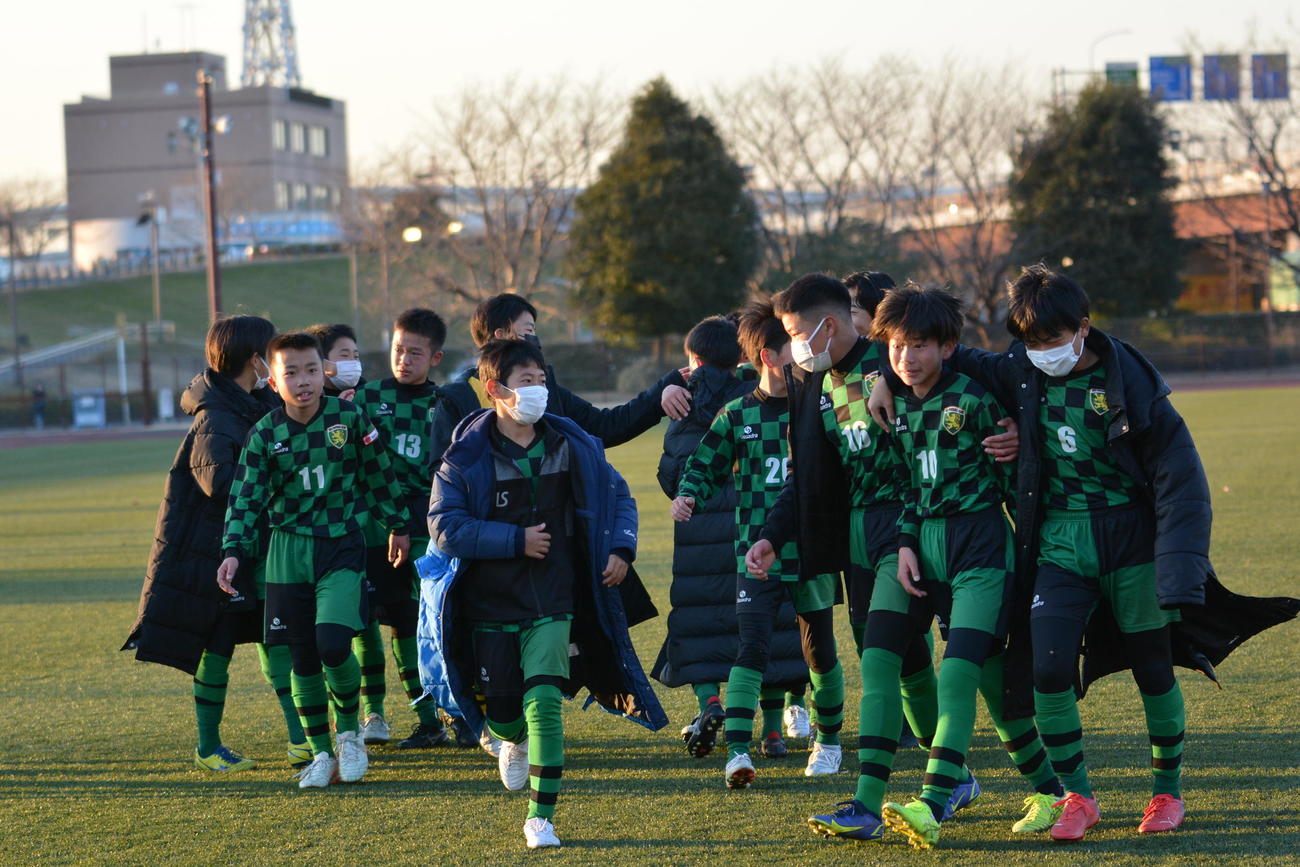 準々決勝で金星を挙げ、日産スタジアム進出を決めたオオタFC（撮影・久我悟）