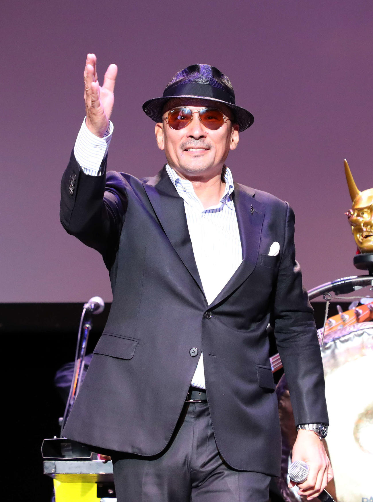 クレイジーケンバンド横山剣（2017年6月撮影）