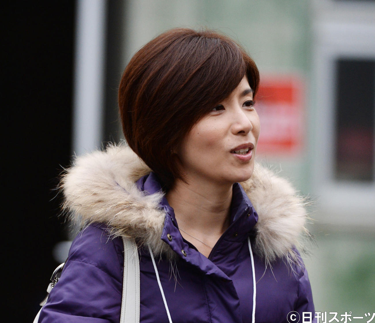 NHK広瀬智美アナウンサー（2015年2月撮影）