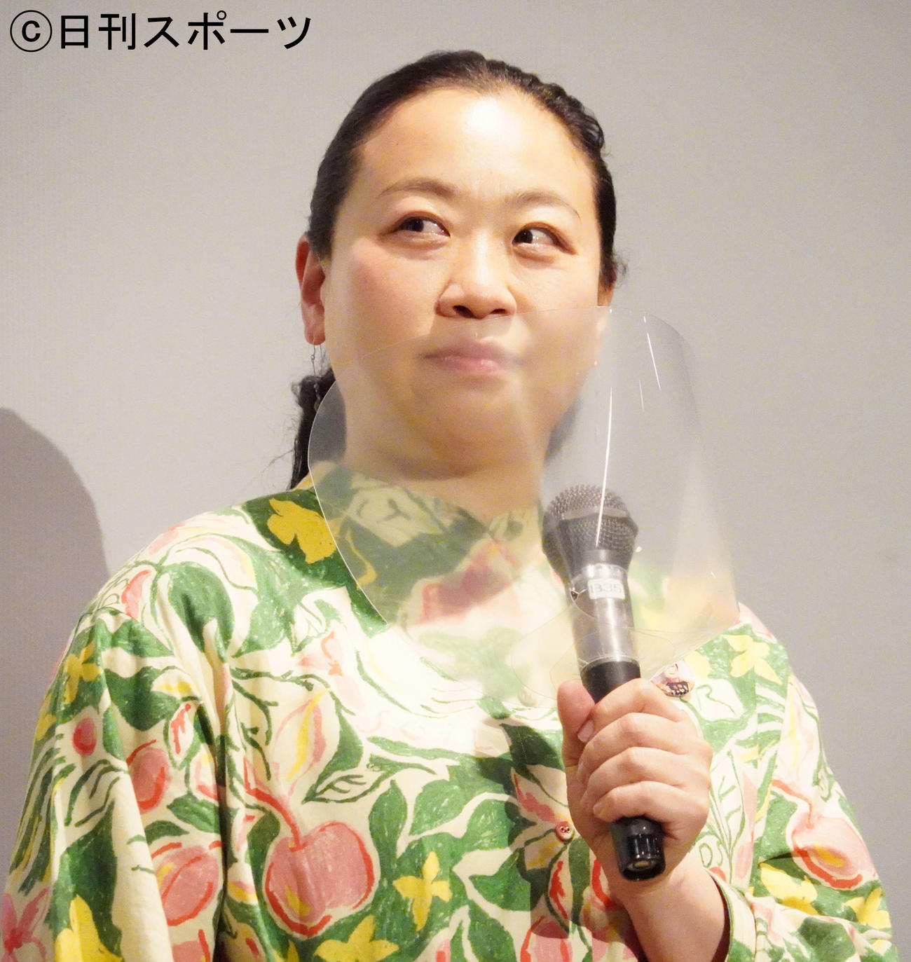 映画「鈴木さん」の公開記念舞台あいさつに出席したいとうあさこ（撮影・佐藤成）