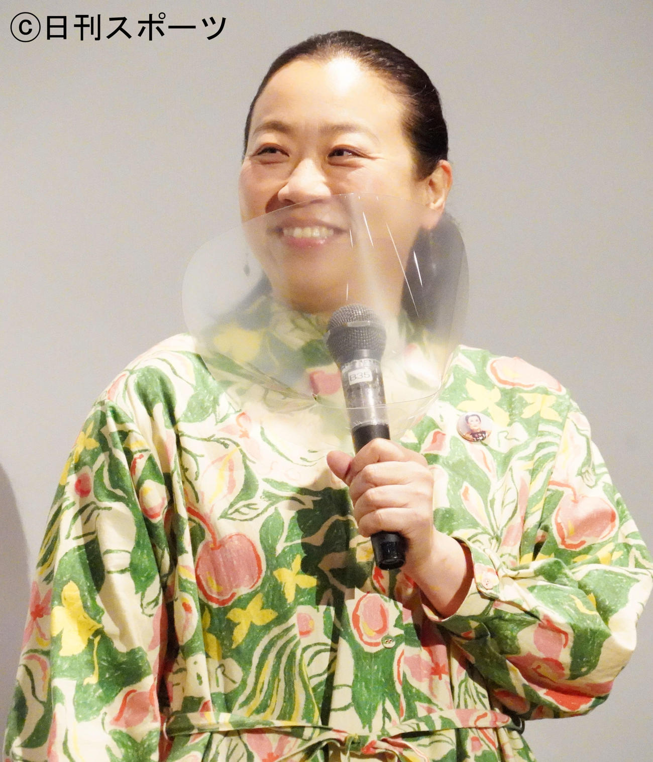 映画「鈴木さん」の公開記念舞台あいさつに出席したいとうあさこ（撮影・佐藤成）