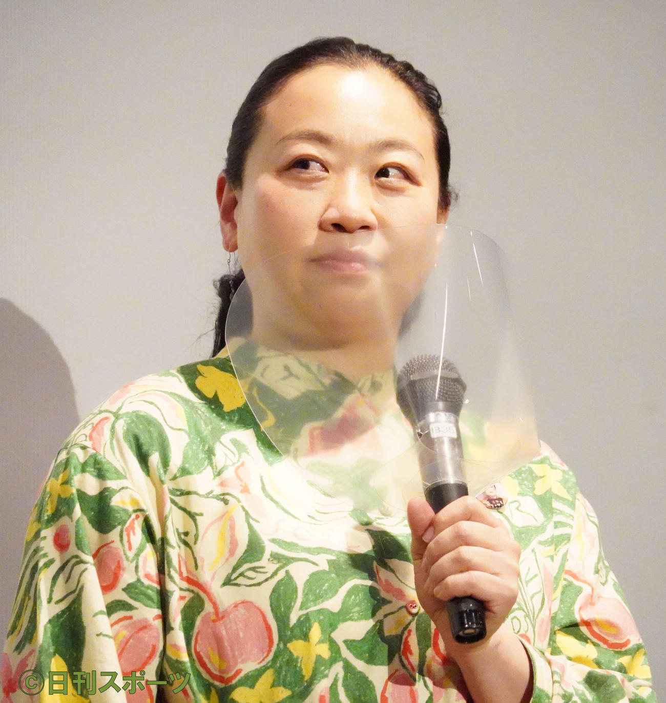映画「鈴木さん」の公開記念舞台あいさつに出席したいとうあさこ（撮影・佐藤成）